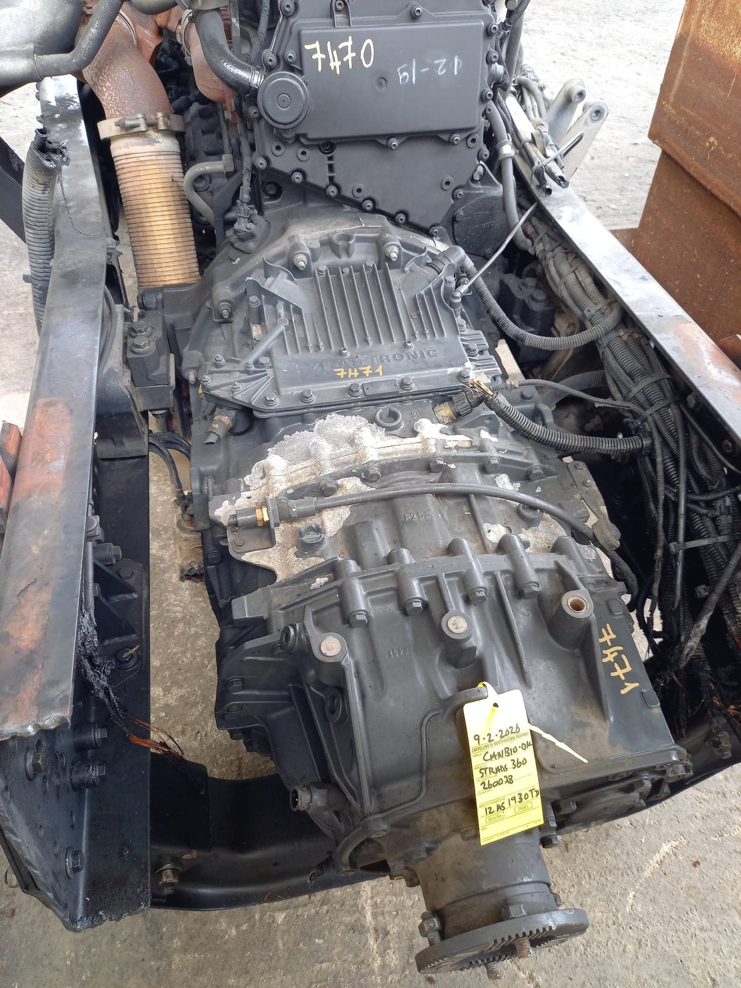 ZF 12AS1930TD - IVECO CURSOR 8 E5