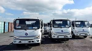 SBARCANO IN ITALIA I PRIMI CAMION CINESI