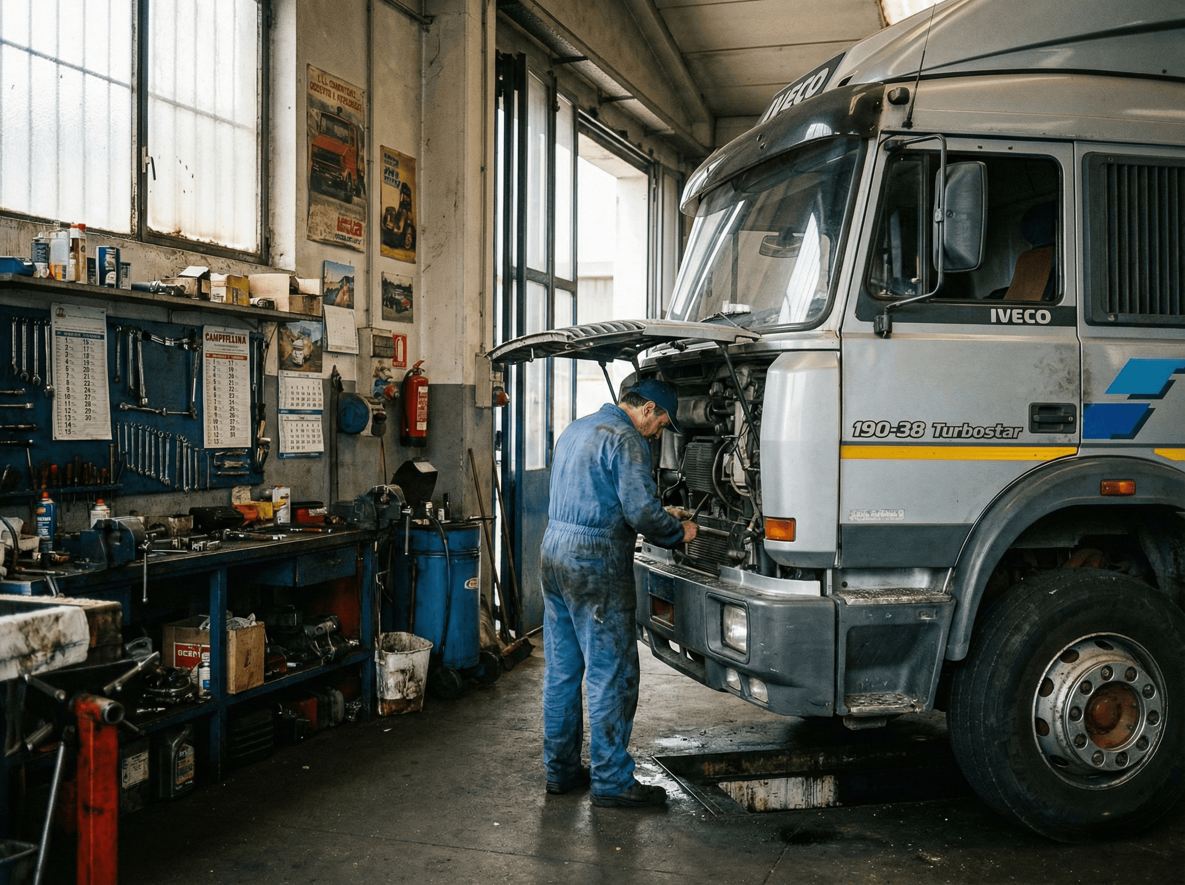 Officina meccanica anni '80-'90