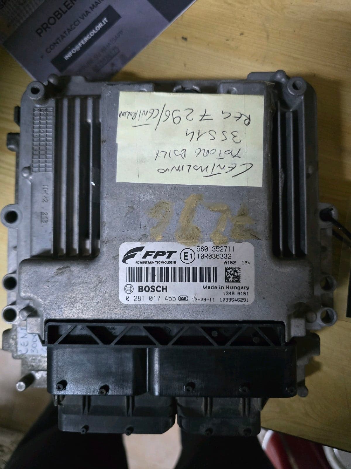 IVECO 35S14 - Bosch 0 281 017 455 - Main