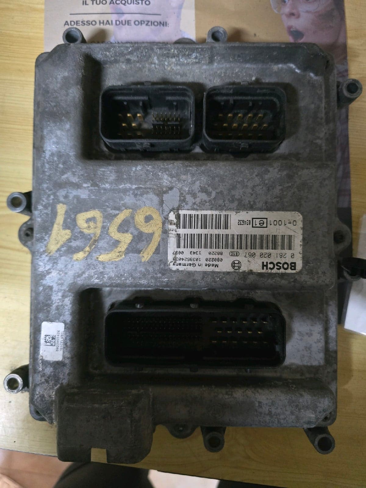 Bosch 0 281 020 067 per MAN - Main