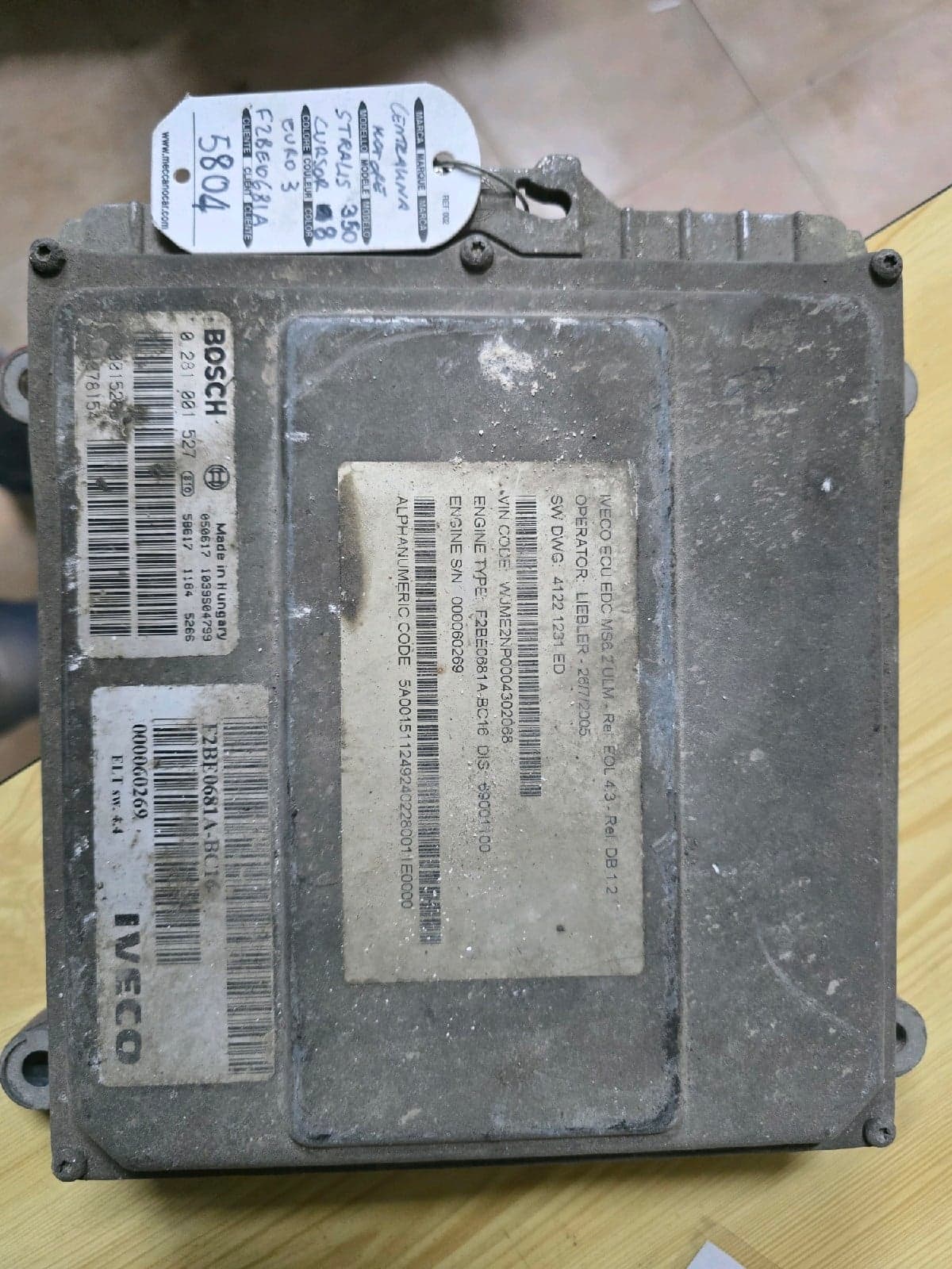 BOSCH 0 281 001 527 - Main