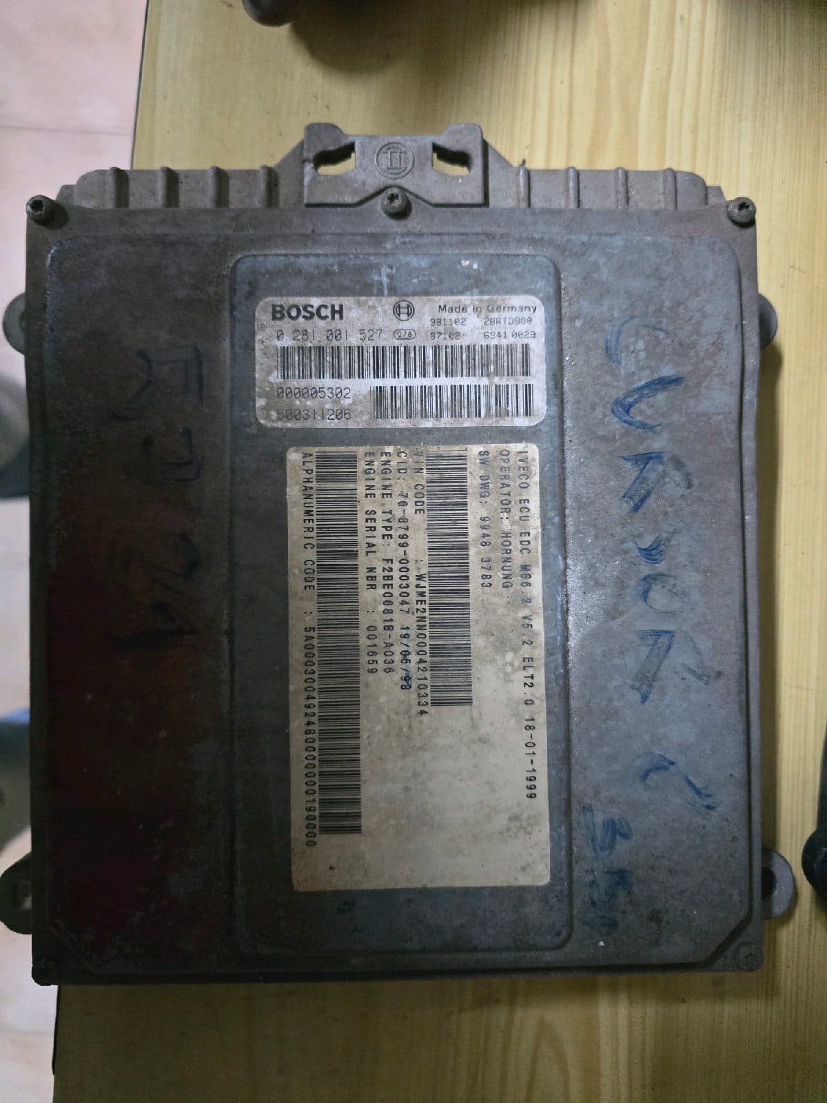 BOSCH 0 281 001 527 - Main