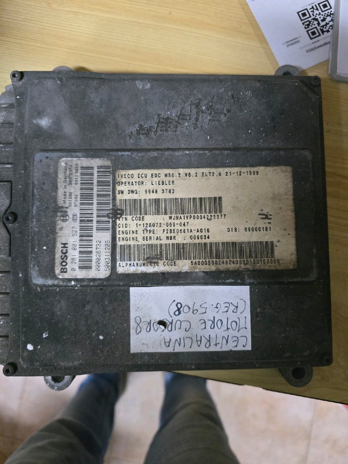 BOSCH 0 281 001 527 - Main